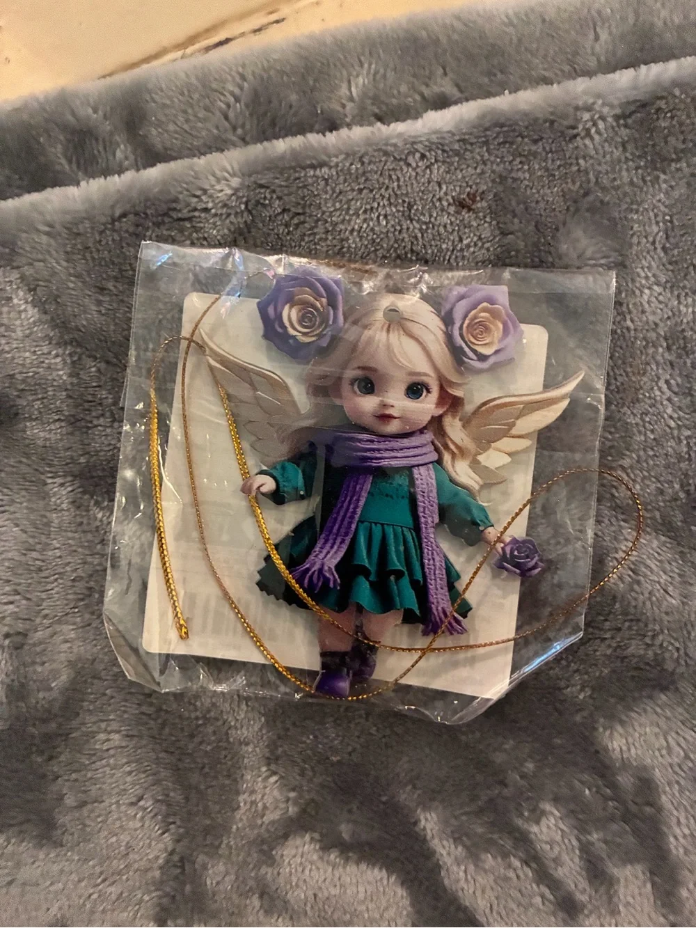 Princess Angel Ornament Christmas Tree Hanging Fairy Doll Nursery Party Decor